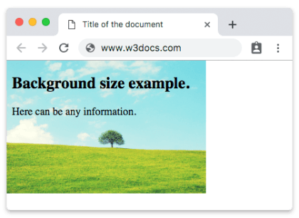 Propriedade CSS background-size